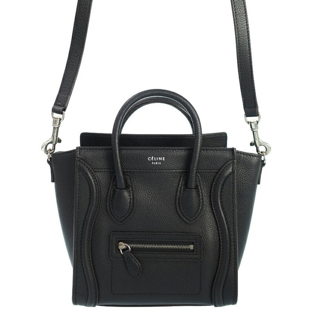 Celine Luggage Shopper Leather Shoulder Bag